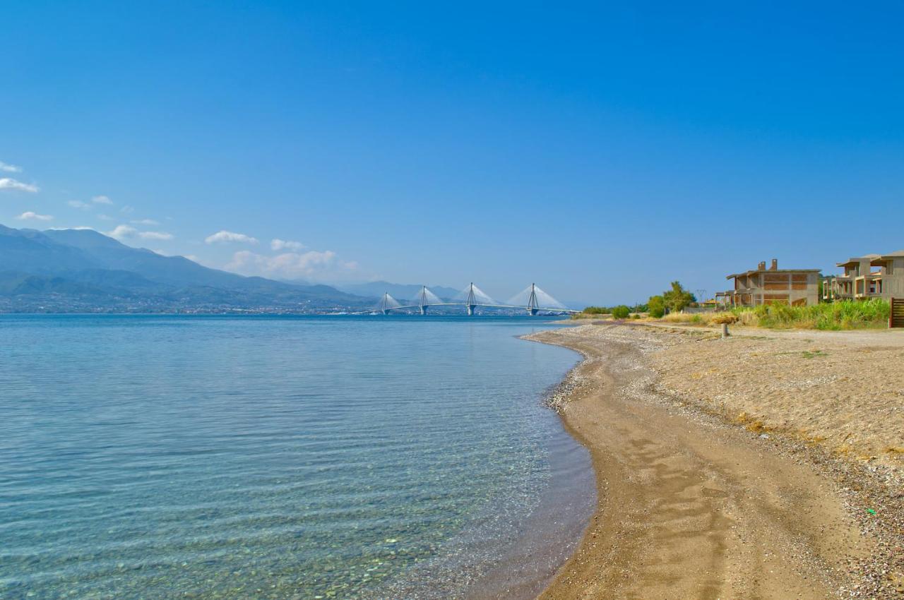Epipleon Luxury Suites -104- Δωμάτιο 35Τμ Με Βεράντα 35Τμ Μπροστά Στη Θάλασσα نافبكْتوس المظهر الخارجي الصورة