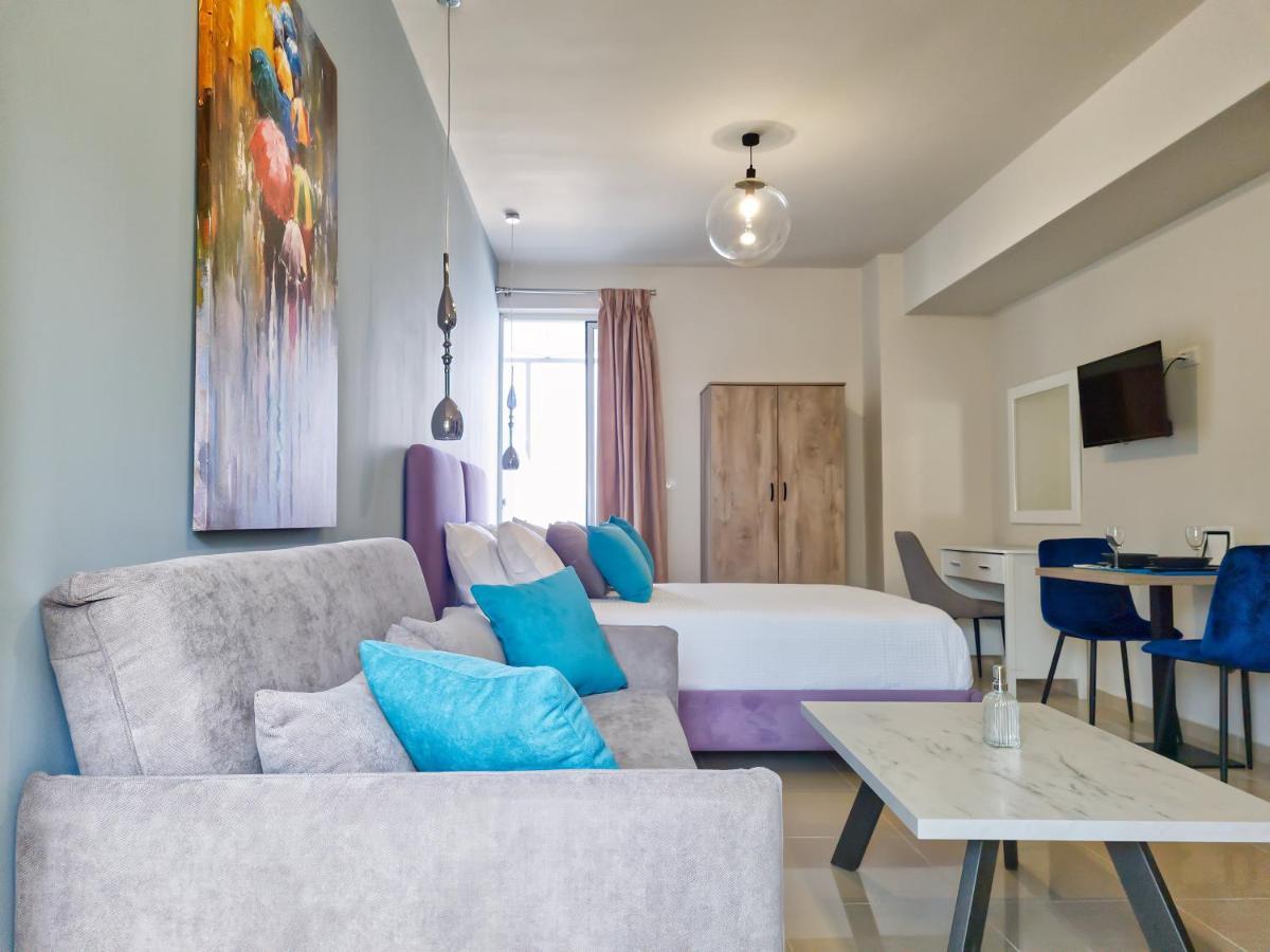 Epipleon Luxury Suites -104- Δωμάτιο 35Τμ Με Βεράντα 35Τμ Μπροστά Στη Θάλασσα نافبكْتوس المظهر الخارجي الصورة